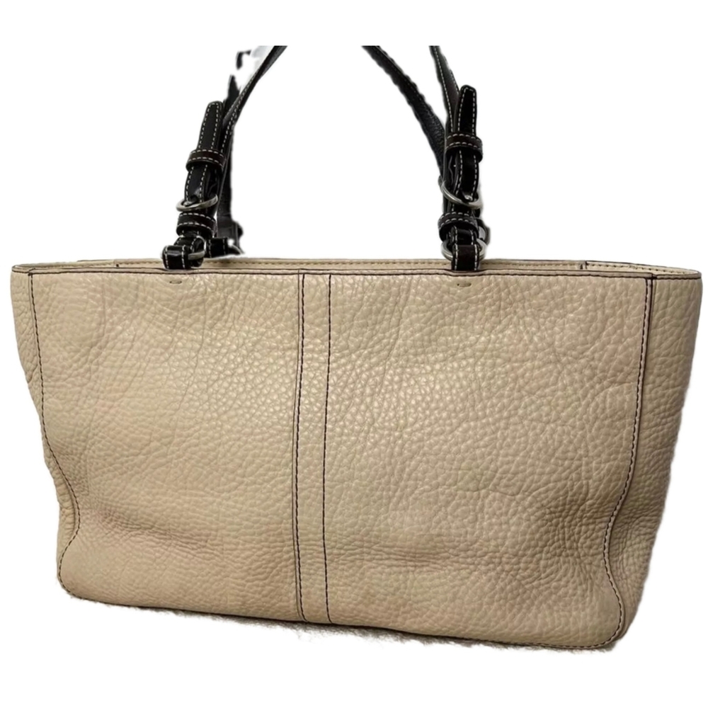 Coach F10892 Chelsea East West In Sand Pebbled Leather Tote Bag - Picture 8 of 8